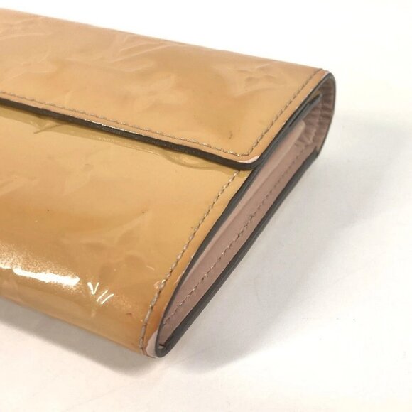 LOUIS VUITTON M90081 MonogramVernis Portefeuille-Sarah Bi-fold Flap Long Wallet - Picture 7 of 16